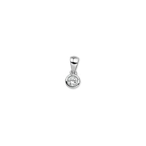 Zilver Hanger Zirkon