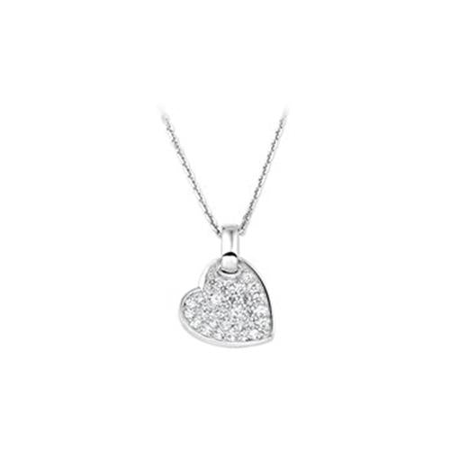 Zilver Collier Hart