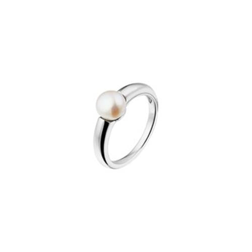 Zilveren Parel Ring