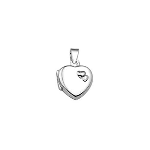 Zilver Amulet Hart