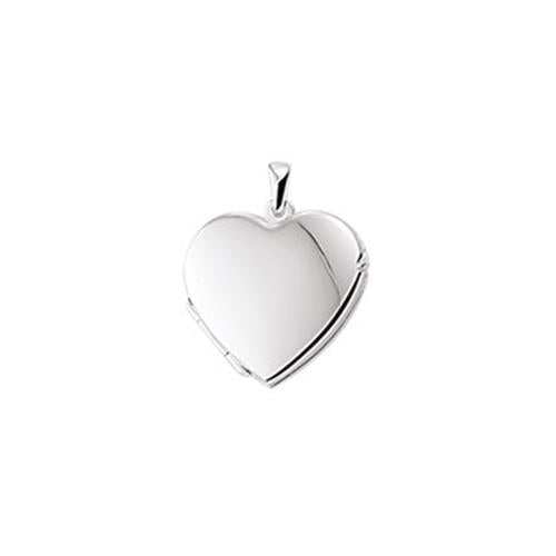 Zilver Amulet Hart